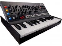 Roland JX-08 com teclado opcional Roland K-25M